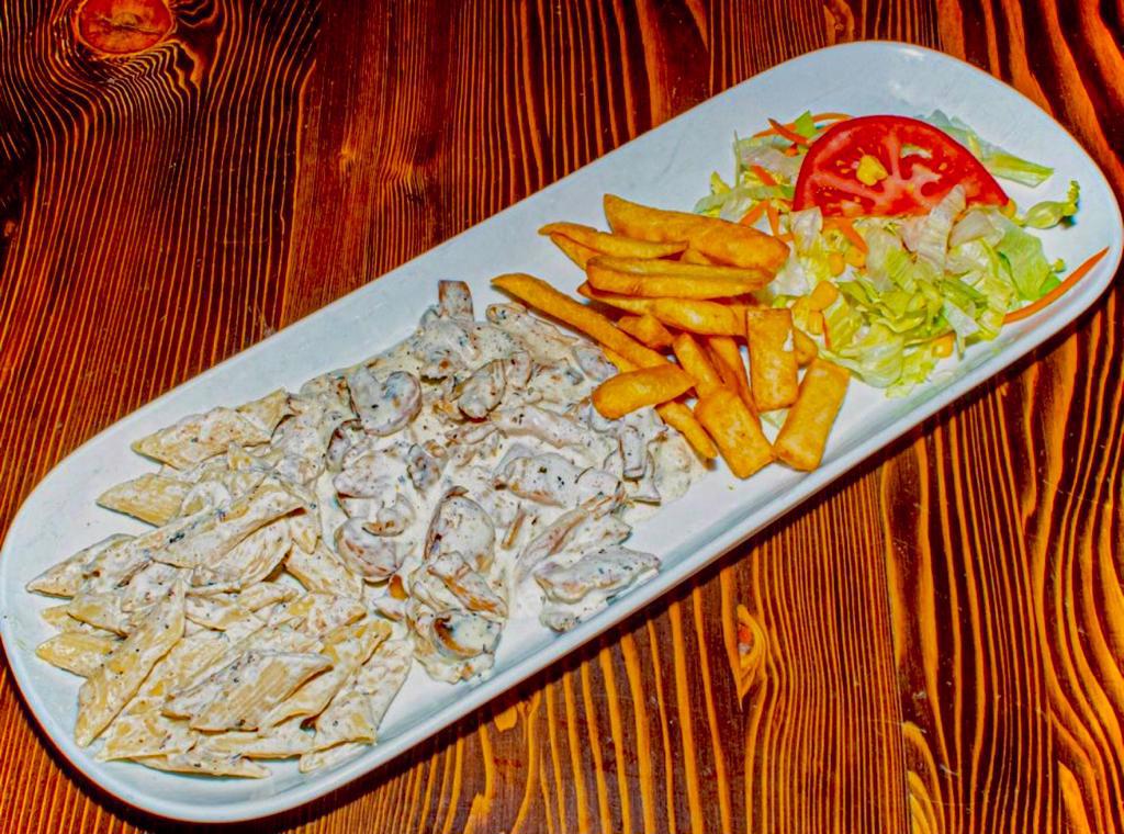 CHEDDARLI MANTARLI TAVUK