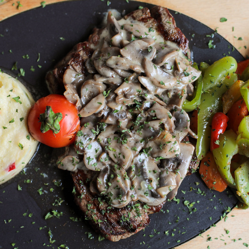 KREMA MANTARLI STEAK